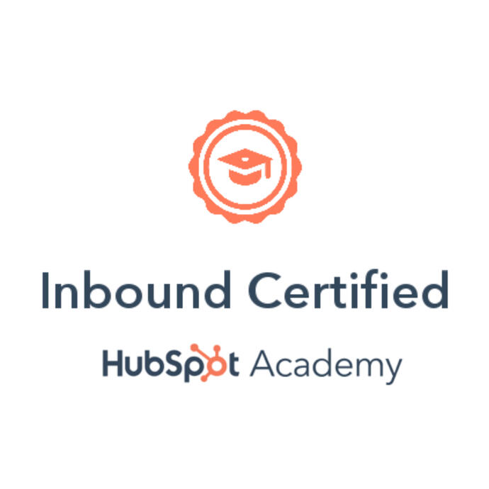 Inbound Certified, HubSpot Academy